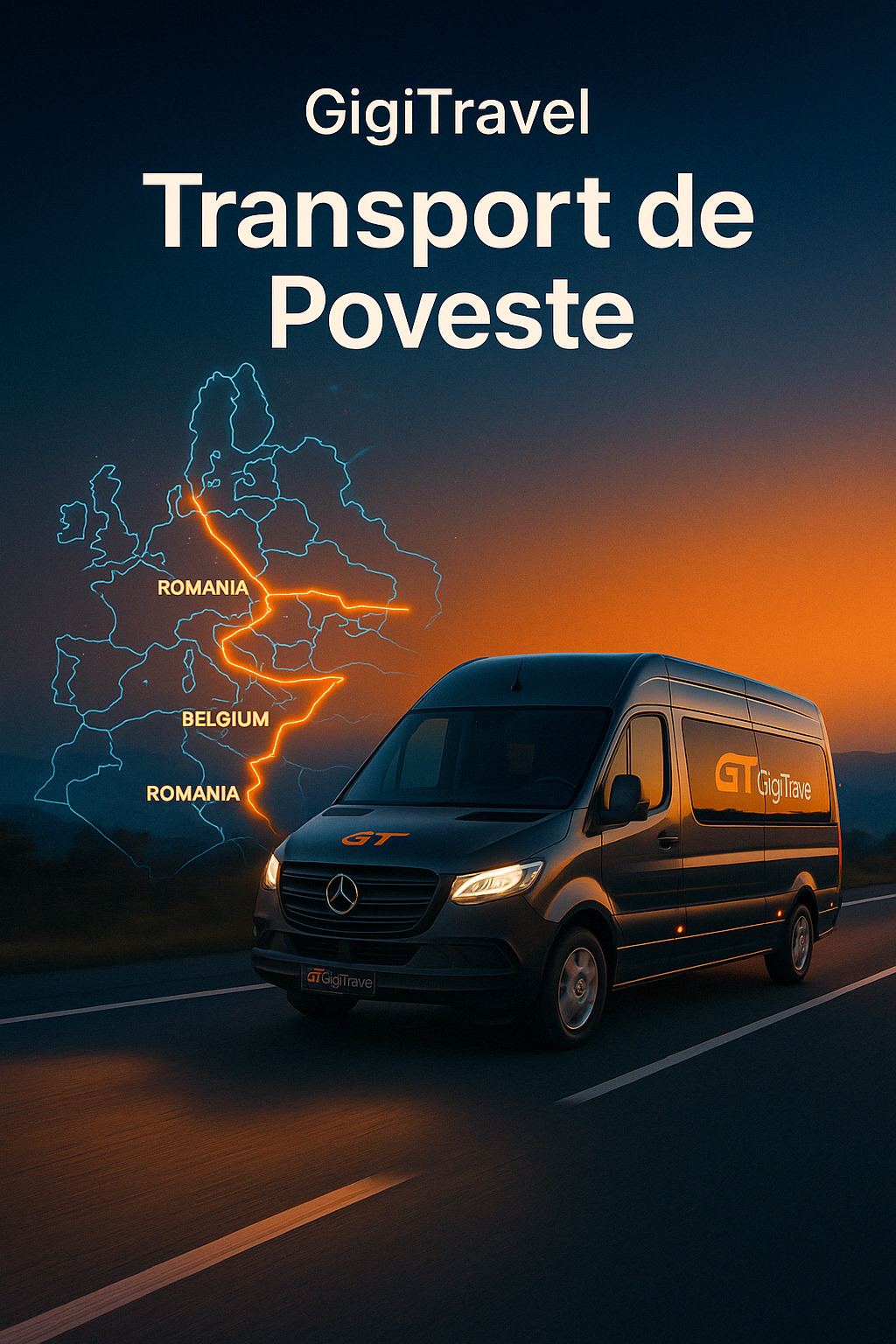 Harta rutelor GigiTravel